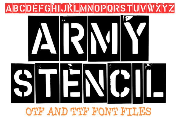 Army Stencil: The Bold Font for Impactful Campaigns