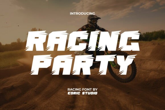 Boost Your Brand with Racing Party: A High-Octane Display Font