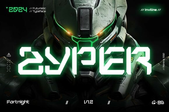 Boost Your Brand with Zyper: A Futuristic Display Font