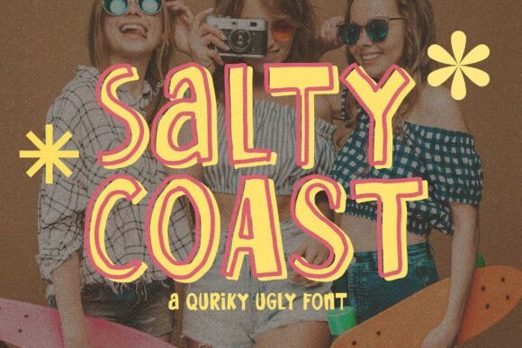 Bringing Character to Branding with Salty Coast Font