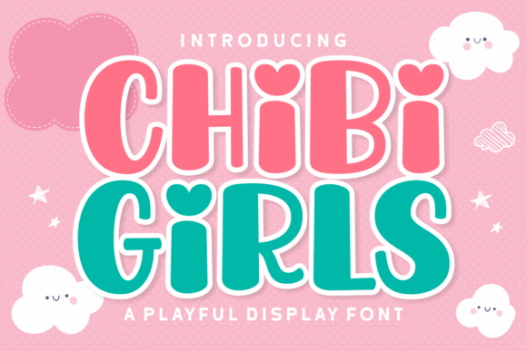Chibi Girls: A Playful Display Font for Your Brand