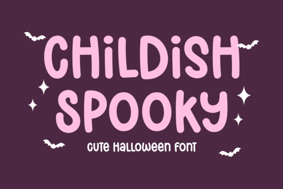 Childish Spooky: A Charming Font for Festive Designs