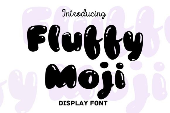 Enhance Your Brand with Fluffy Moji: A Playful Display Font