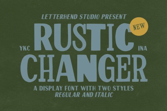 Enhance Your Web Design with Rustic Changer Font