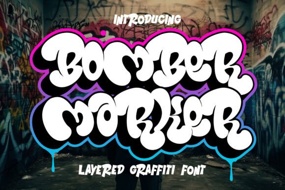 Exploring Bomber Marker: A Bold Graffiti Font for Creative Branding