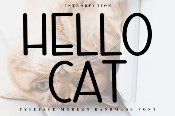 Hello Cat: A Festive and Merry Typeface for Crafters