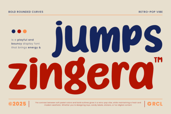 Jump Zingera: A Font to Elevate Your Brand's Personality