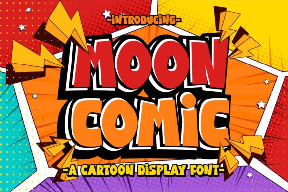 Make Your Creations Pop with Moon Comic Font