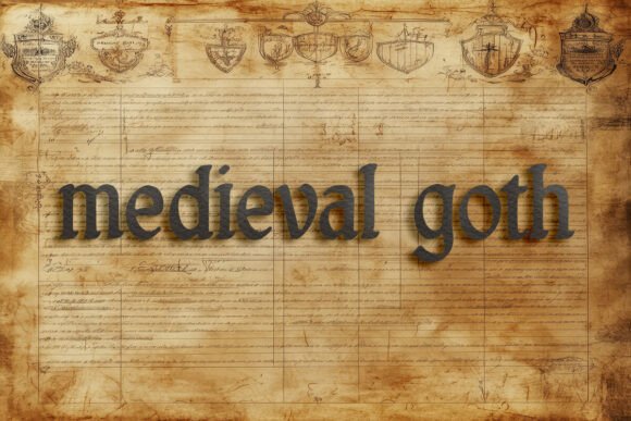 Medieval Goth: A Versatile Typeface for Bold Web Design