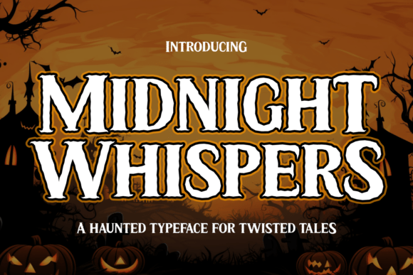 Midnight Whispers: A Font for Gothic Elegance in Web Design