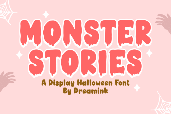 Monster Stories Font: A Bold and Playful Display Typeface