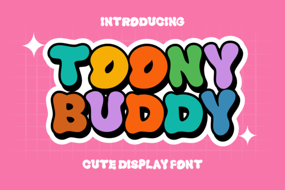 Toony Buddy: The Playful Display Font for Engaging Campaigns