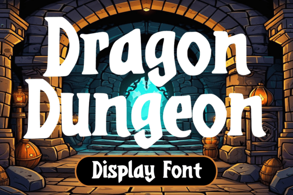 Unleash Your Creativity with Dragon Dungeon Font